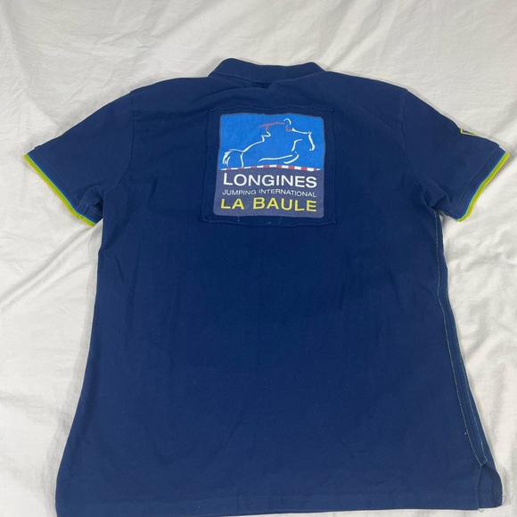 GPA Safety Legend Mens Blue Short Sleeve Polo Shirt Size M (Fit) - Picture 11 of 12